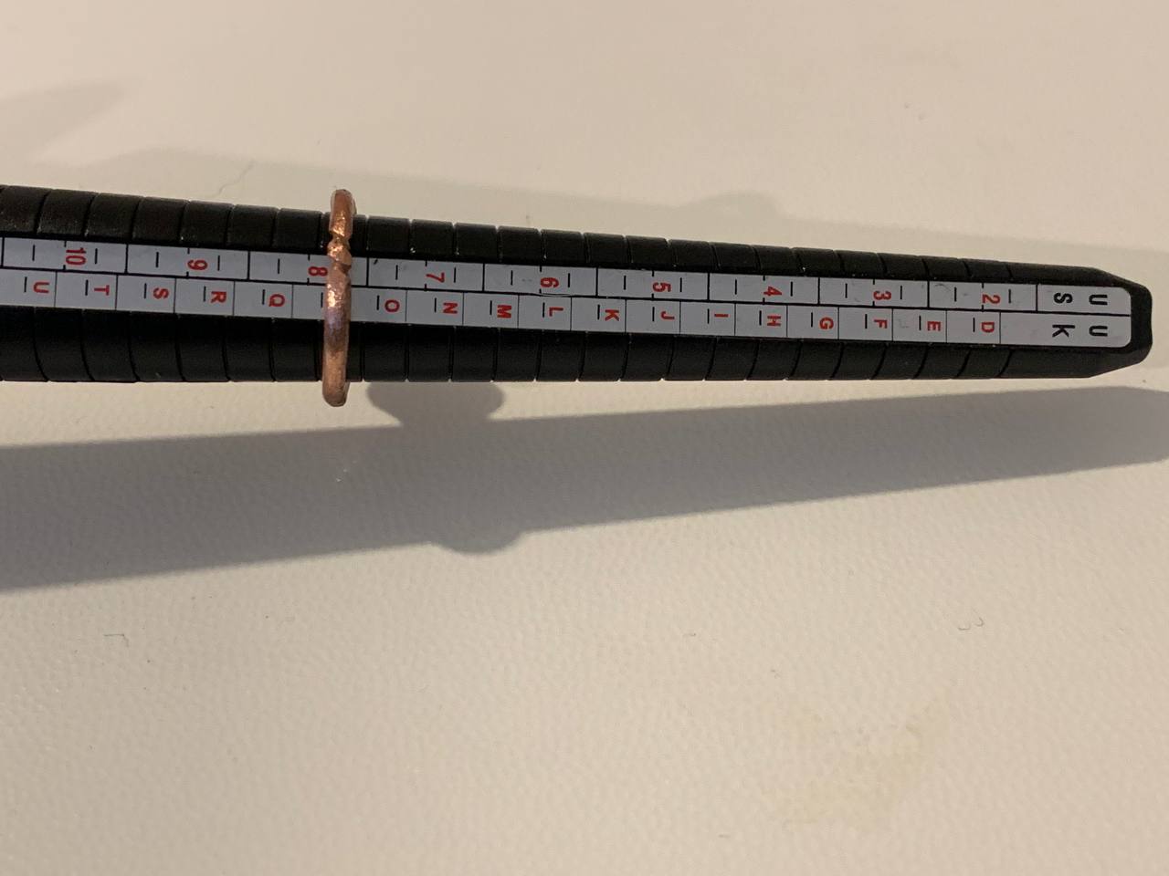 Anello Artigianale in Rame Elettroformato con Avventurina Verde - Fatto a Mano